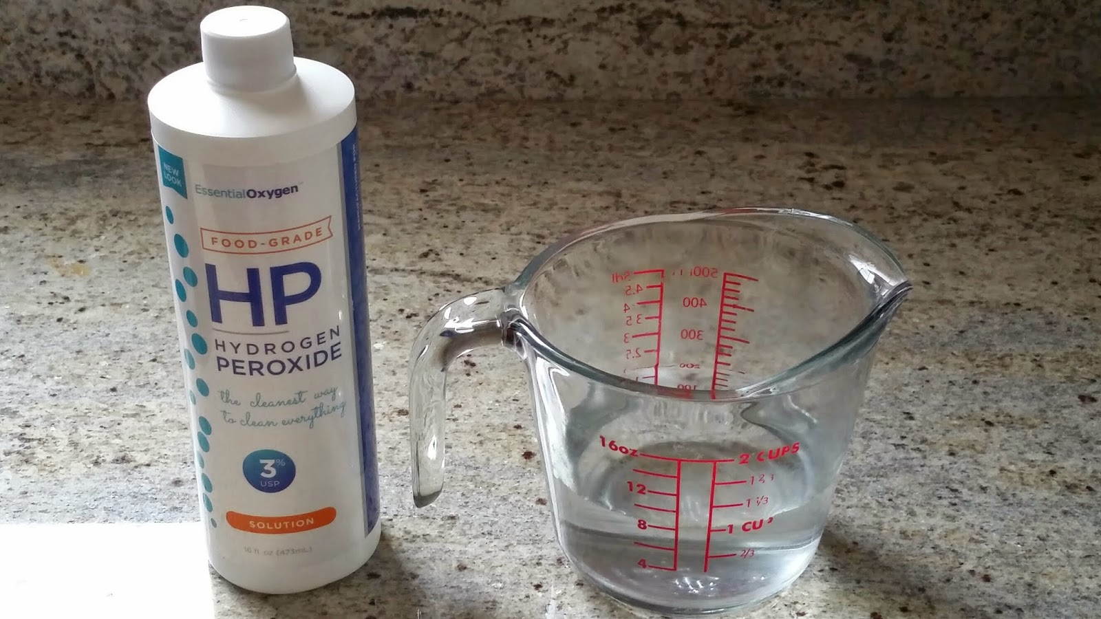 Living Life Granola Stain Remover with Hydrogen Peroxide